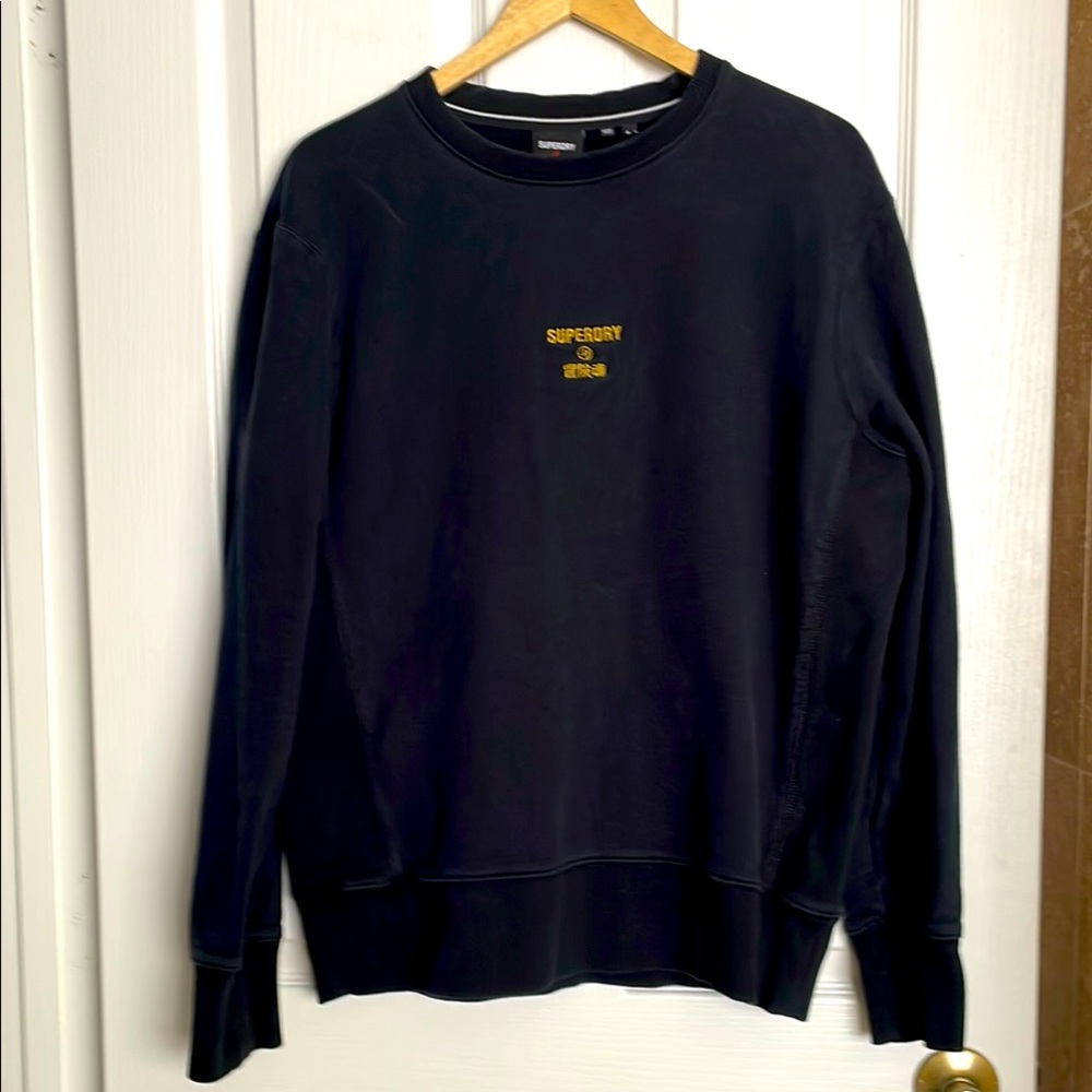 Superdry Men's Dark Navy Sweatshirt.